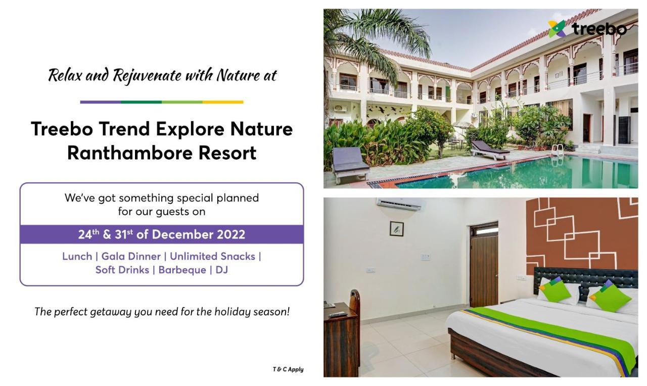 Treebo Trend Explore Nature Ranthambore Resort Савай Мадхопур Екстериор снимка